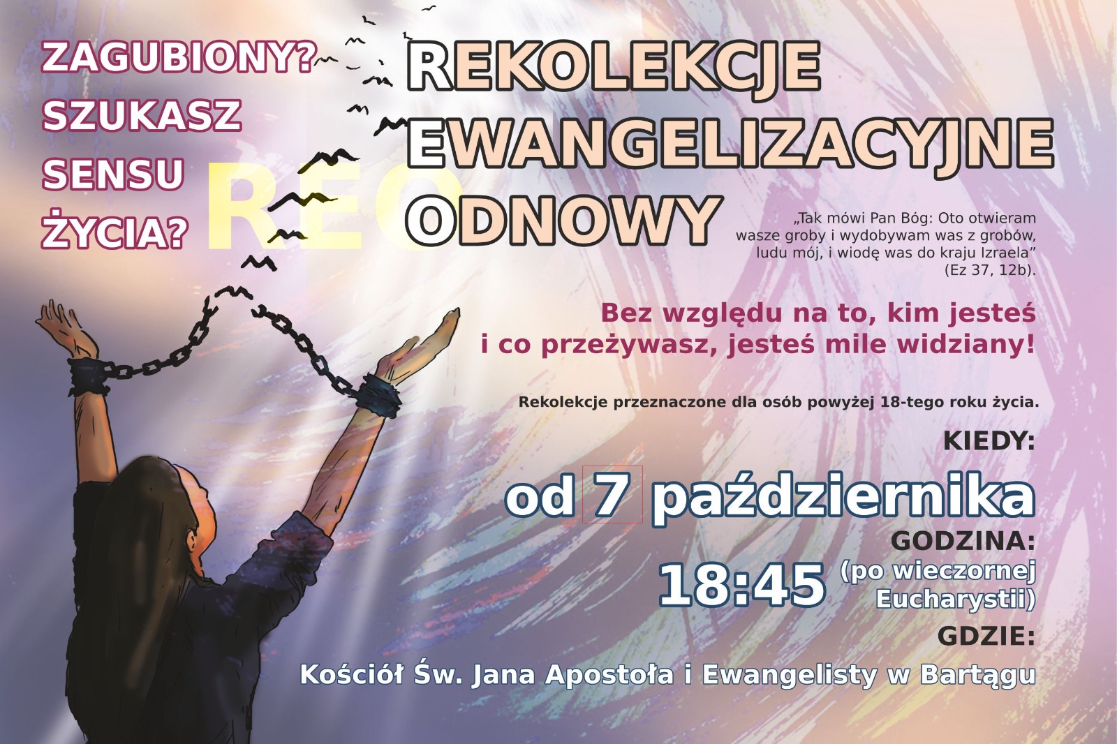 Rekolekcje Ewangelizacyjne Odnowy – REO w Bartągu